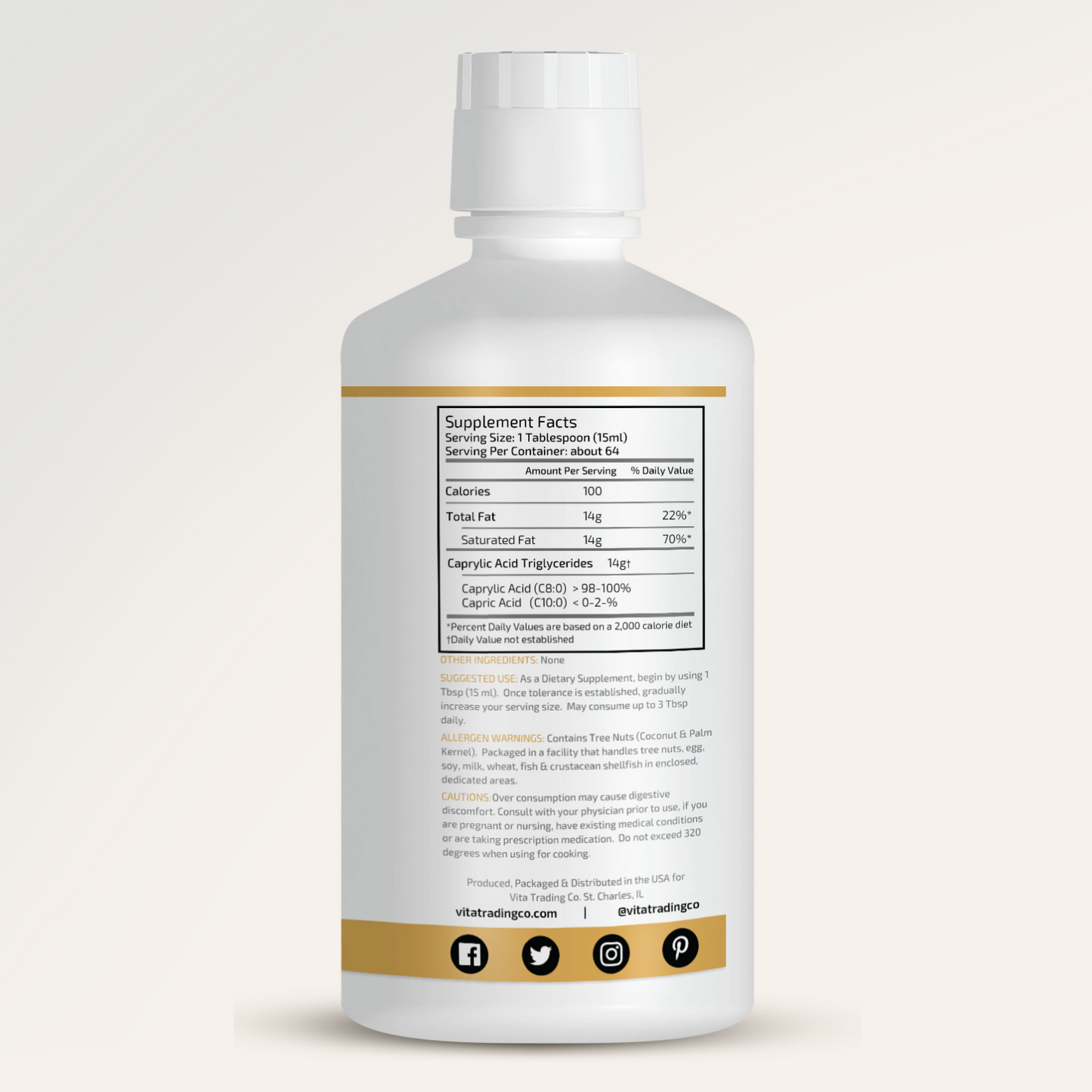 C8 Pure MCT Oil