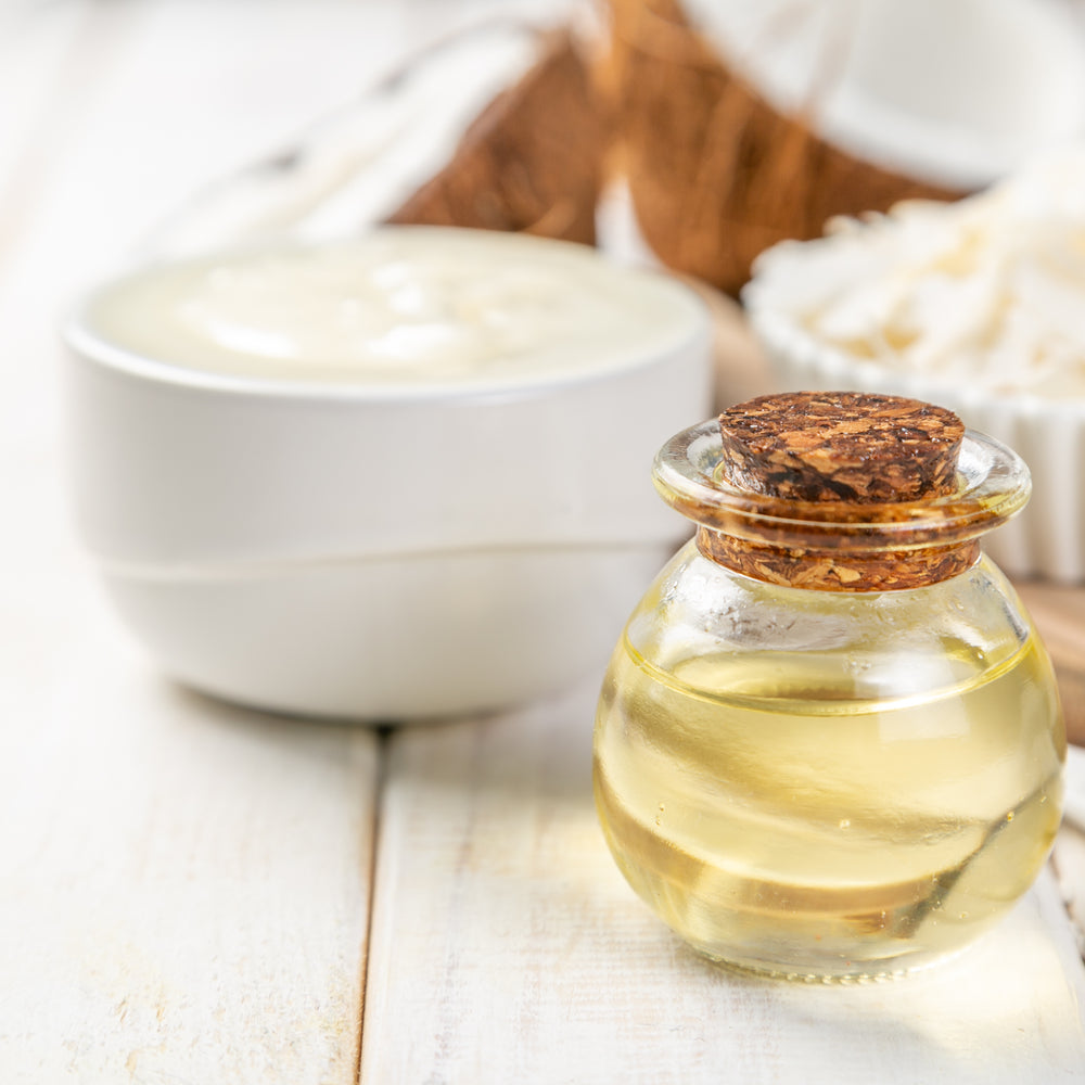 Coconut, coconut oil, shredded coconut