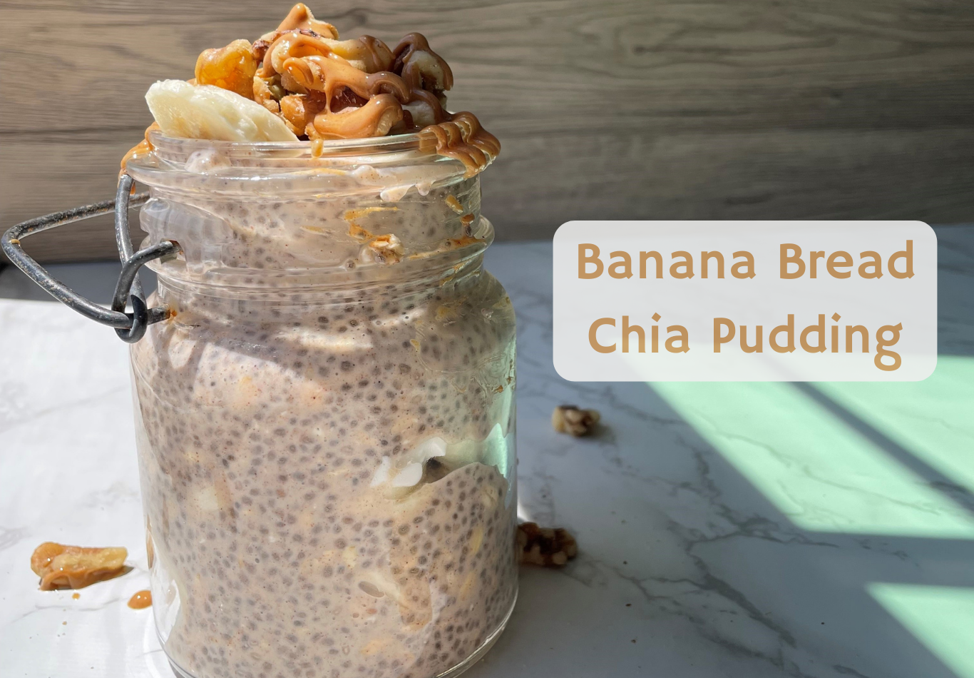 Banana Bread Chia Seed Pudding