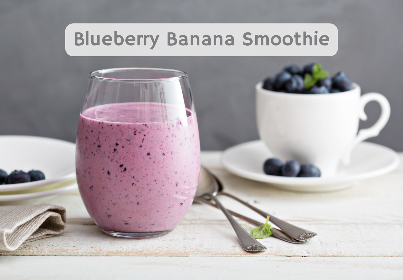 Blueberry Banana Smoothie