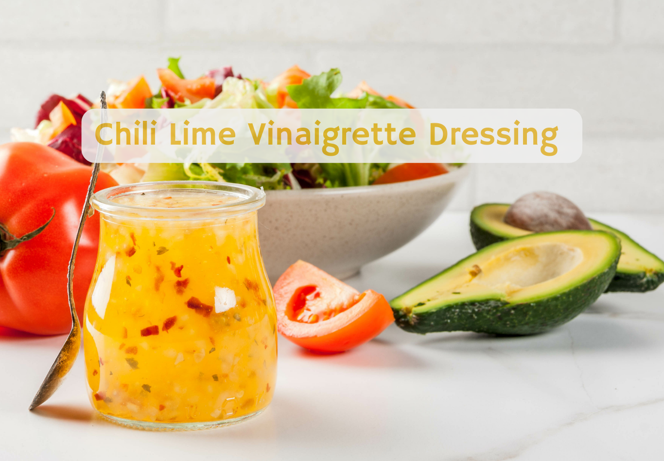 chili lime vinaigrette dressing (MCT Oil)