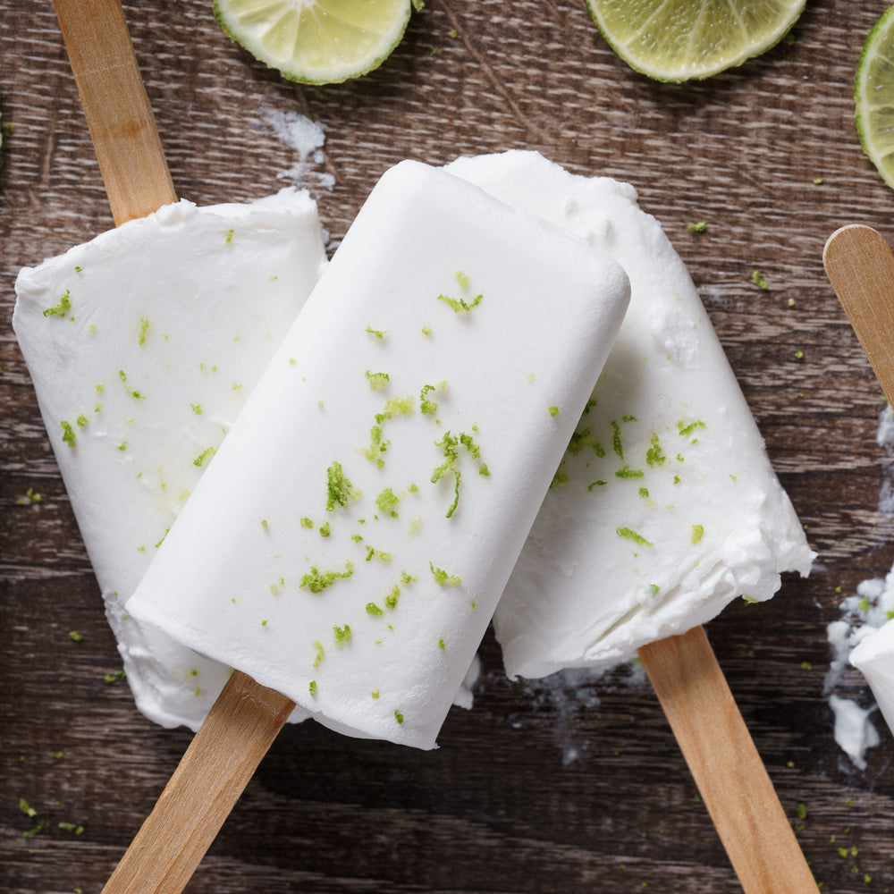 Keto Coconut Lime Popsicles