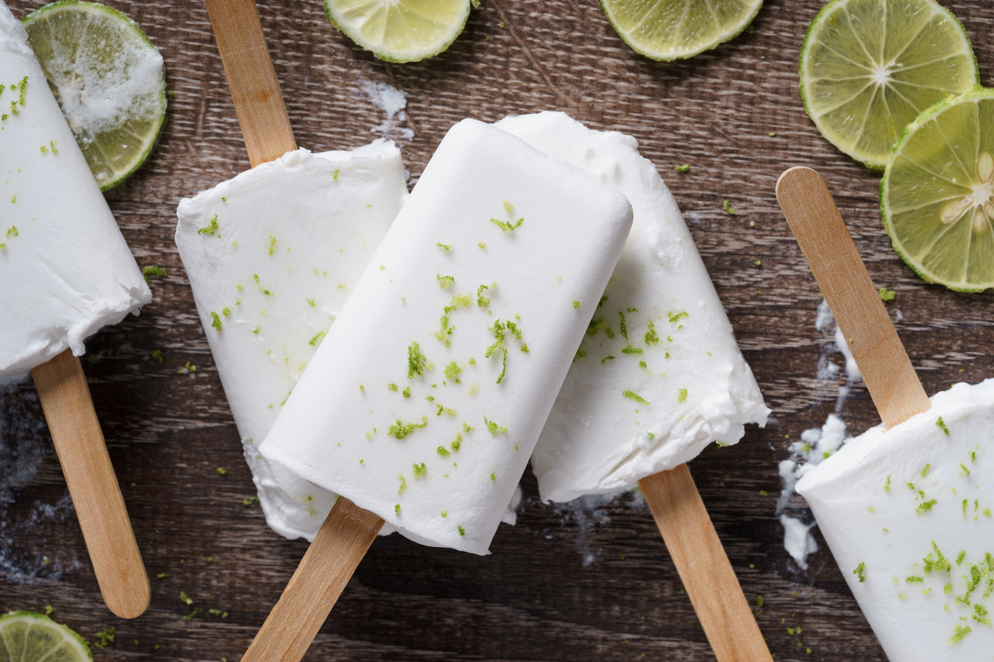 Keto Coconut Lime Popsicles