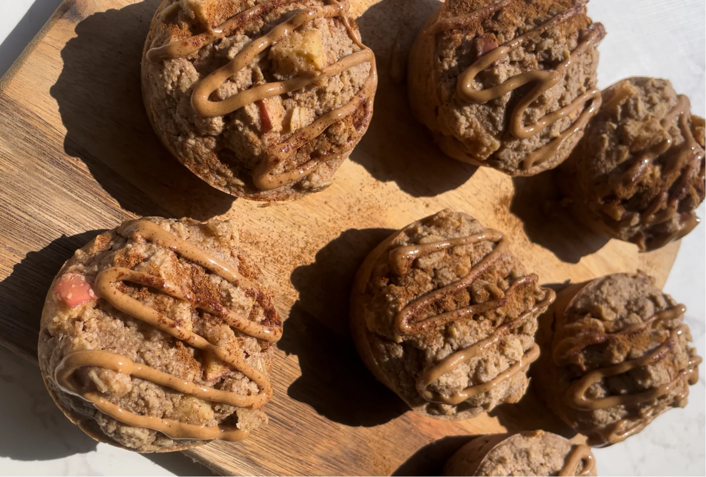 Apple Cinnamon Oat Muffins