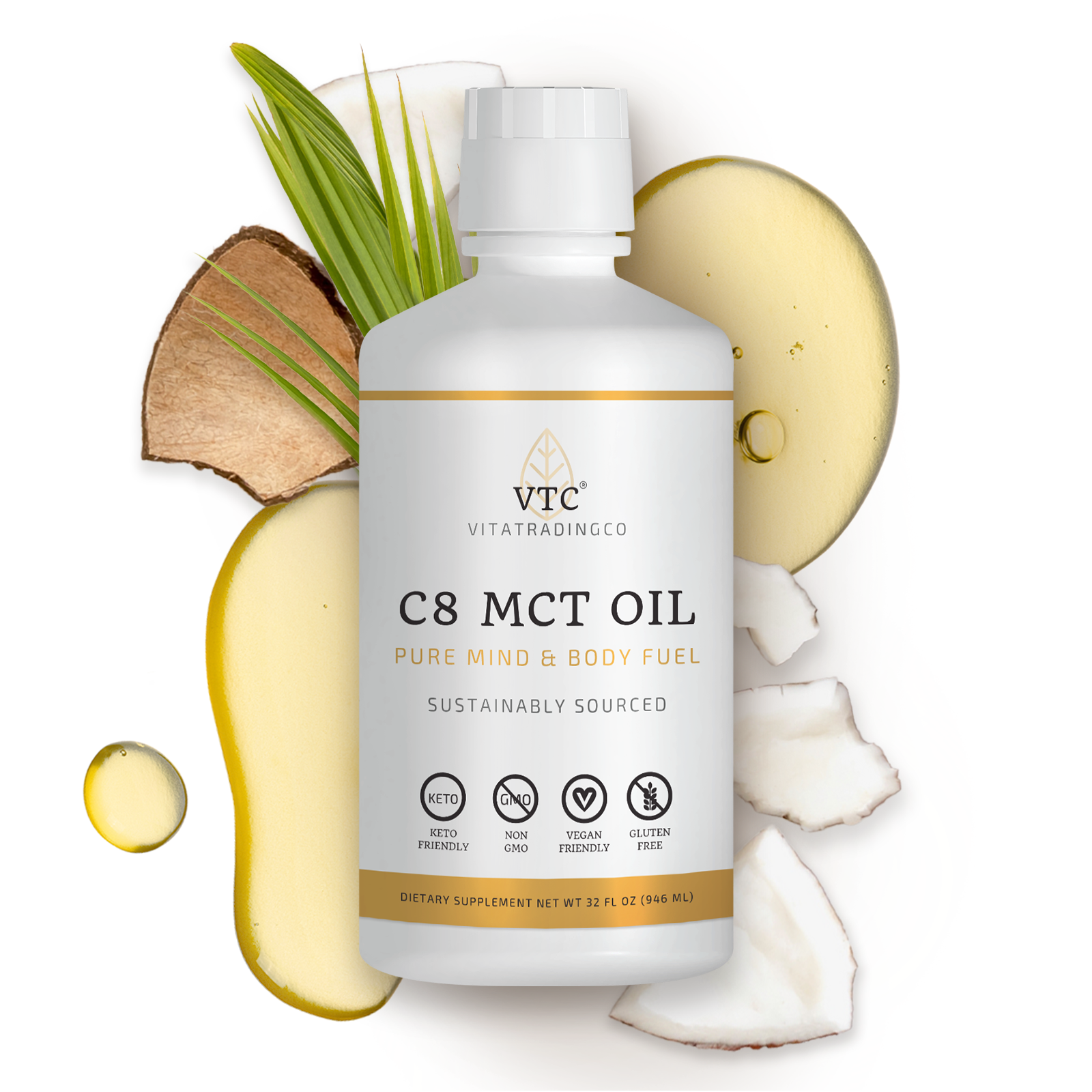 C8 Pure MCT Oil