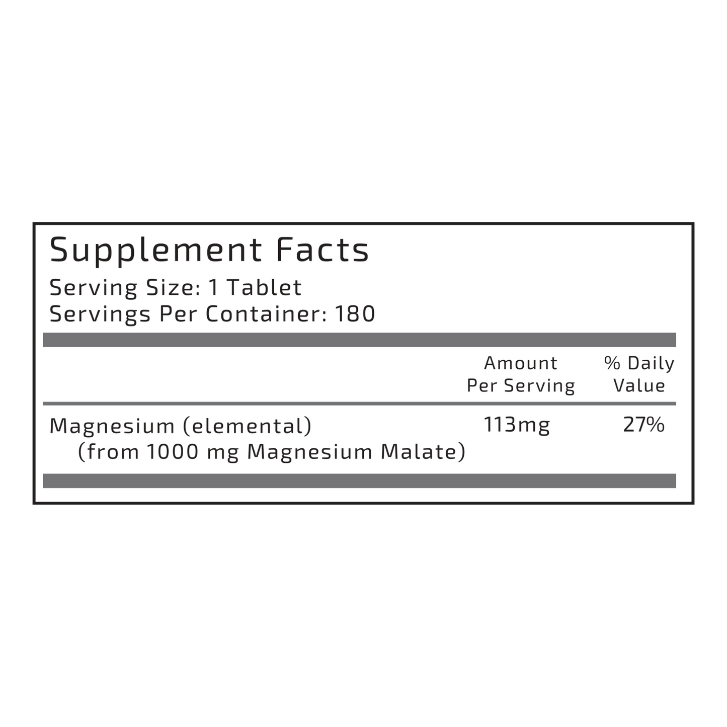 Magnesium Malate