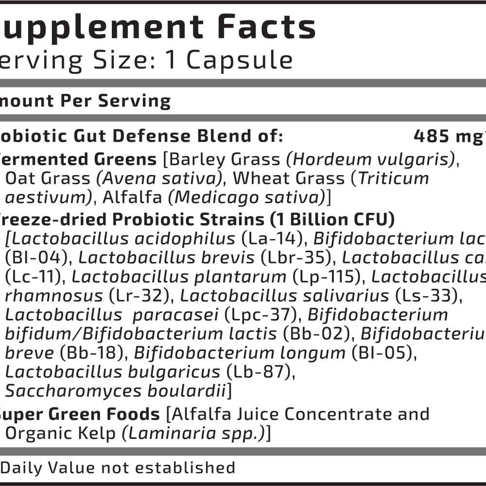Probiotic Gut Defense